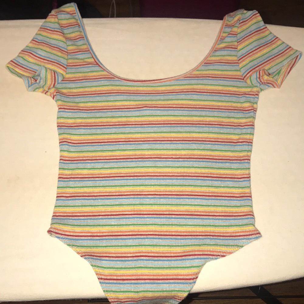 Rainbow bodysuit